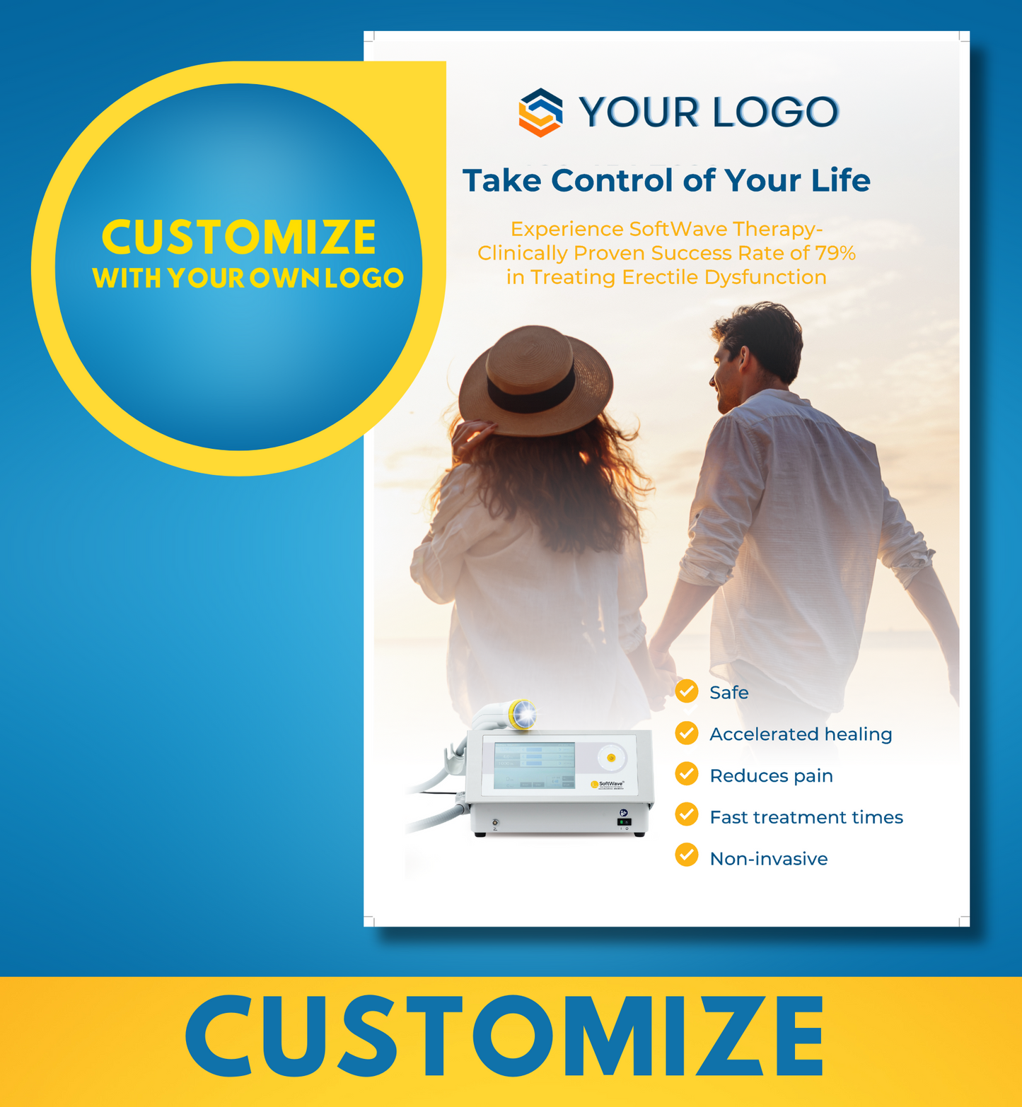 16" x 24" Custom Poster: Take Control of Your Life