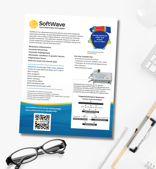 8.5" x 11" SoftWave Flyer: Informational Design 2