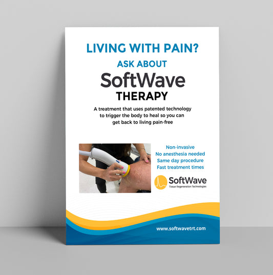 8.5" x 11" Pain Management SoftWave Flyer One sided