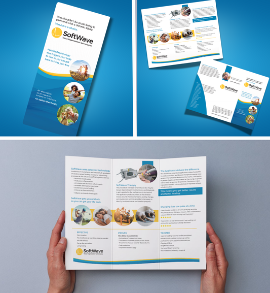 8.5" x 11" SoftWave Trifold Brochure: You Have a Choice